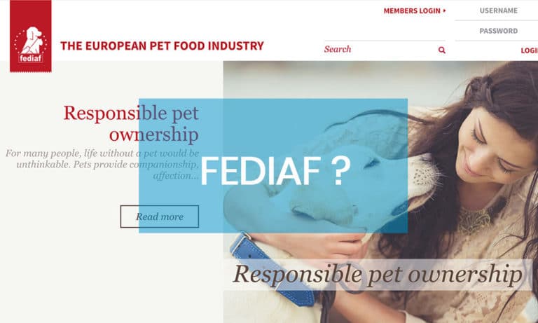 FEDIAF. Fédération Européenne de l'Industrie des Aliments pour animaux Familiers