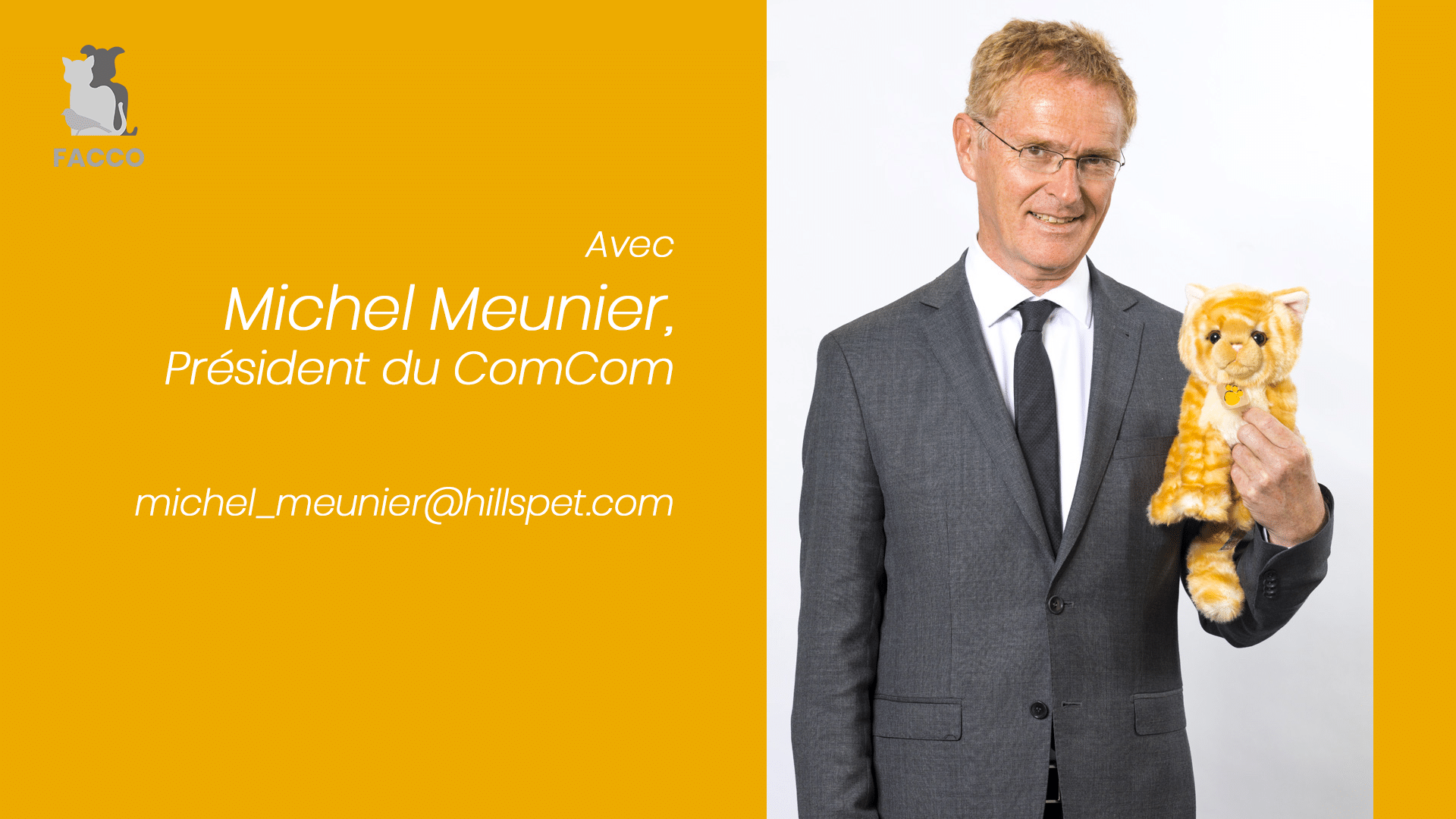 Les Vrais-Faux du Petfood N°6 avec Michel Meunier, président du ComCom de la FACCO